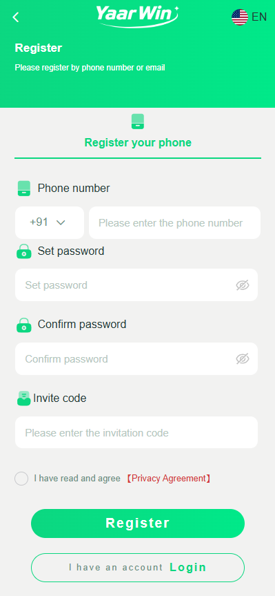 Yarwin Register